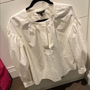 White Blouse by Banana Republic